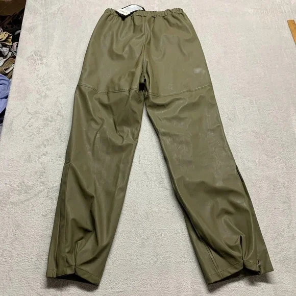 NWT New Helly Hansen Impertech Reinforced Waist Pant Men's S Green/Brown